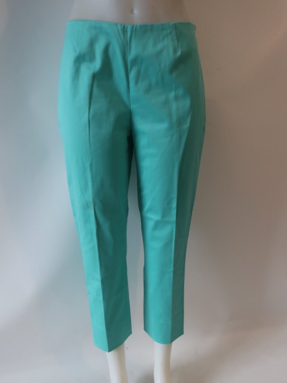 Womens Ralph Lauren Black Label Aqua Blue (Item- 85) Crop Pant 8